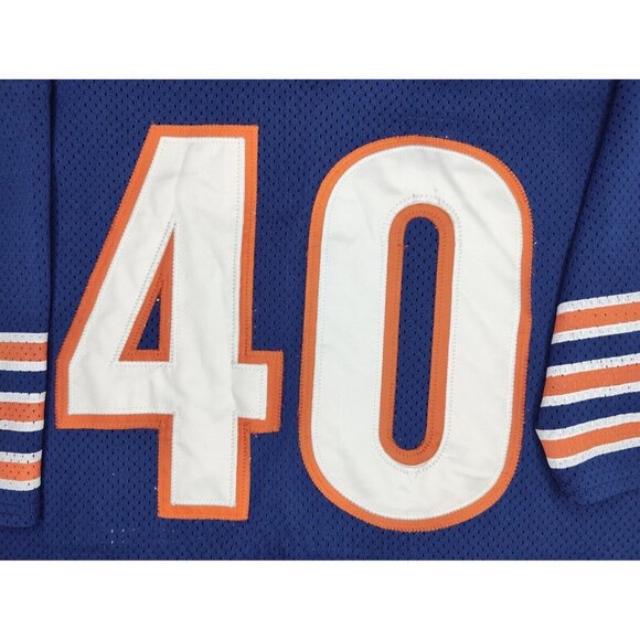 Vintage Gale Sayers Jersey Chicago Bears Mitchell & Ness 1965 Navy Sz 54 XXL - Picture 3 of 11